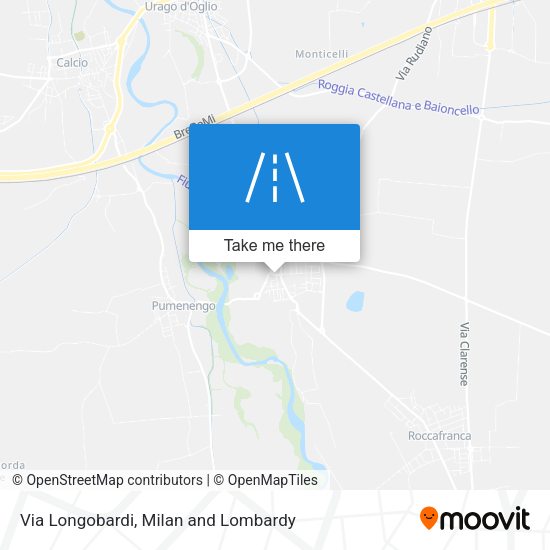 Via Longobardi map