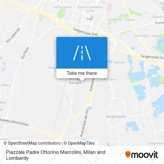 Piazzale Padre Ottorino Marcolini map