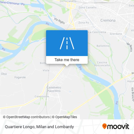 Quartiere Longo map