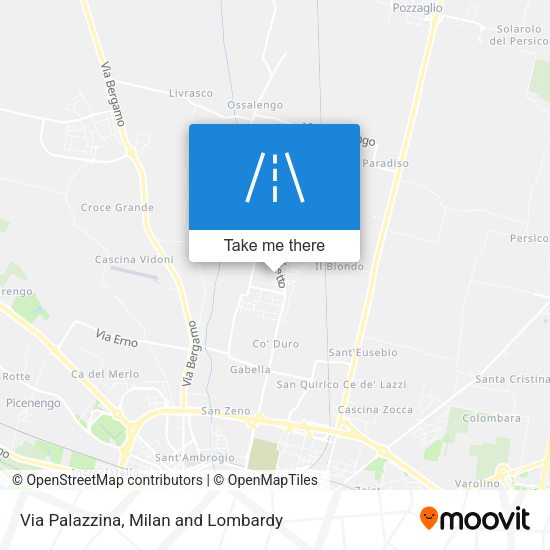 Via Palazzina map