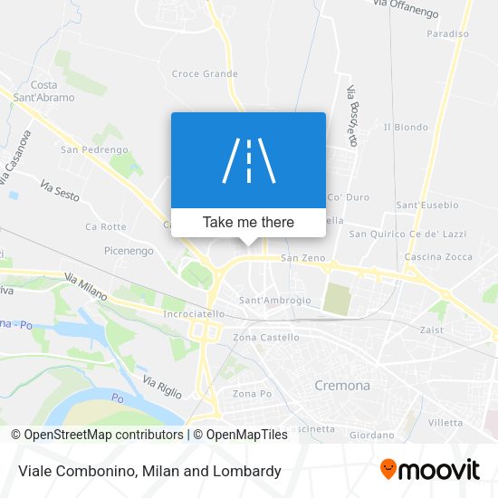Viale Combonino map