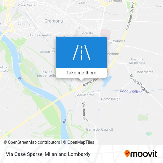 Via Case Sparse map