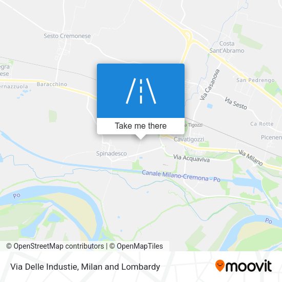 Via Delle Industie map