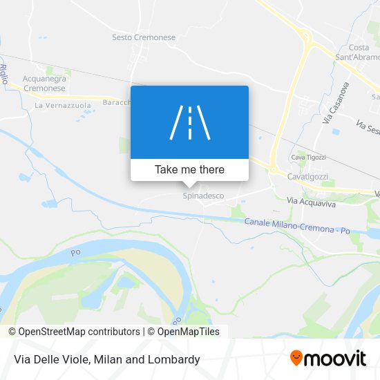 Via Delle Viole map