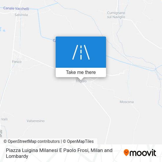 Piazza Luigina Milanesi E Paolo Frosi map
