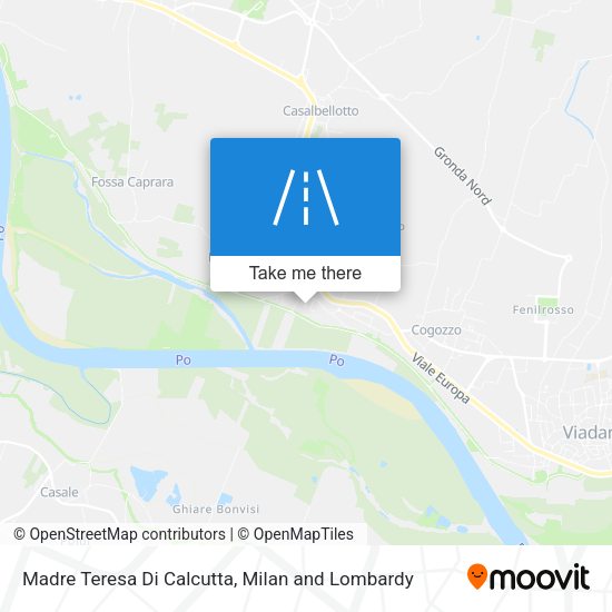 Madre Teresa Di Calcutta map
