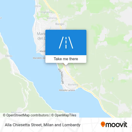 Alla Chiesetta Street map
