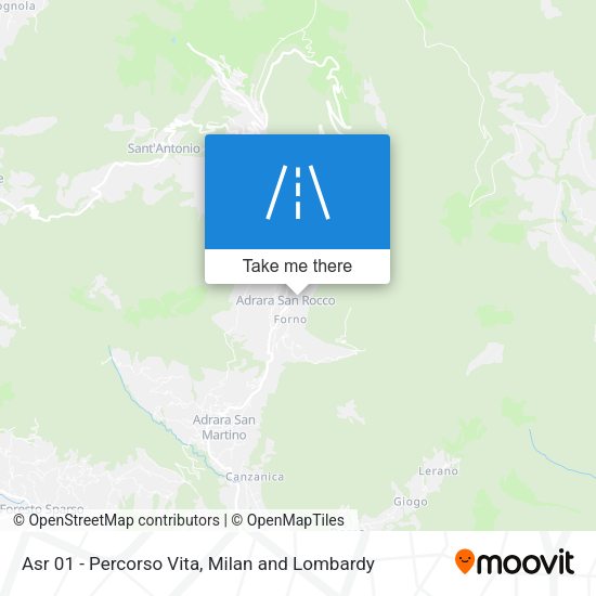 Asr 01 - Percorso Vita map