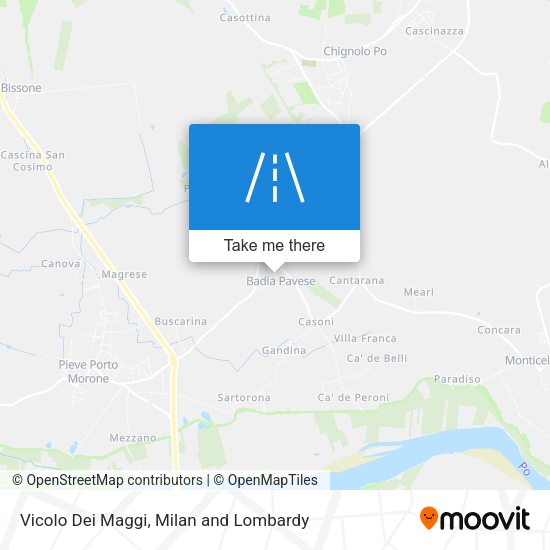 Vicolo Dei Maggi map