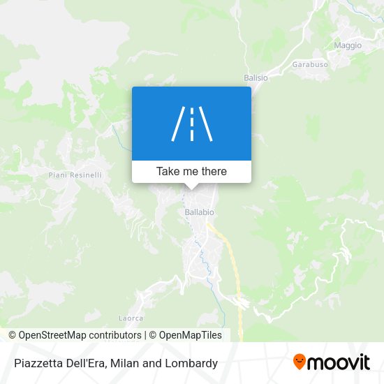 Piazzetta Dell'Era map