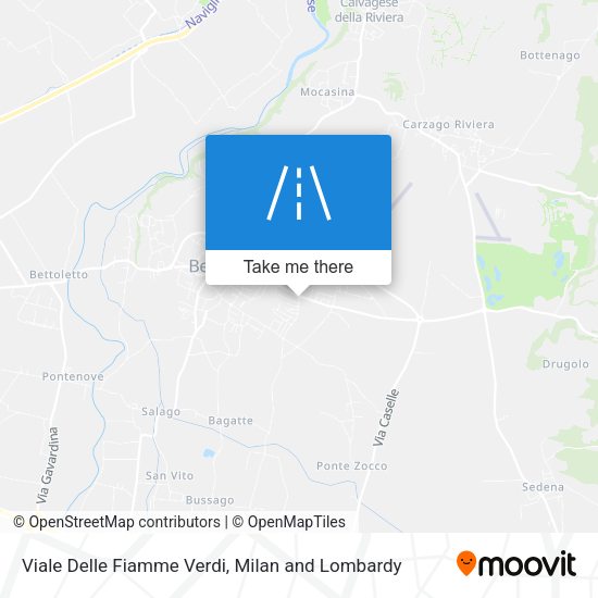 Viale Delle Fiamme Verdi map