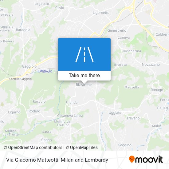 Via Giacomo Matteotti map