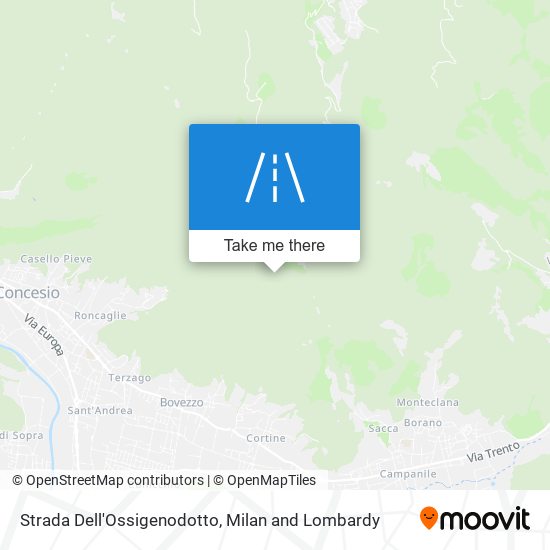 Strada Dell'Ossigenodotto map