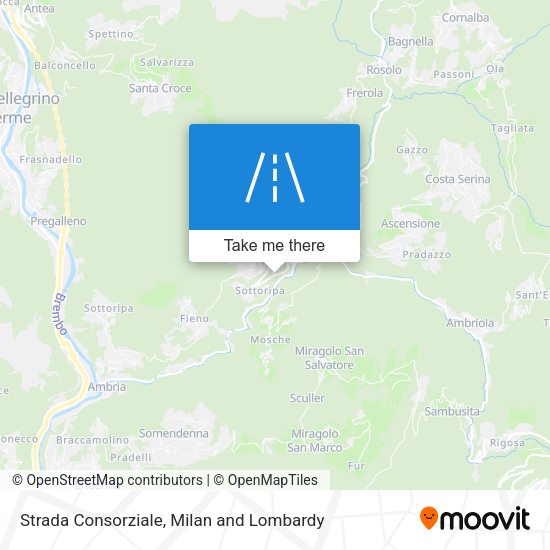Strada Consorziale map