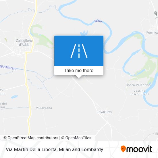 Via Martiri Della Libertà map