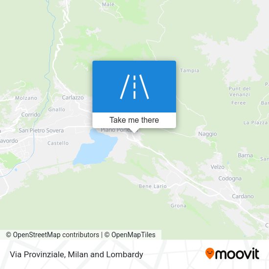 Via Provinziale map