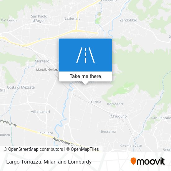 Largo Torrazza map