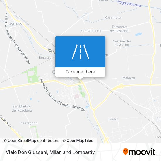 Viale Don Giussani map