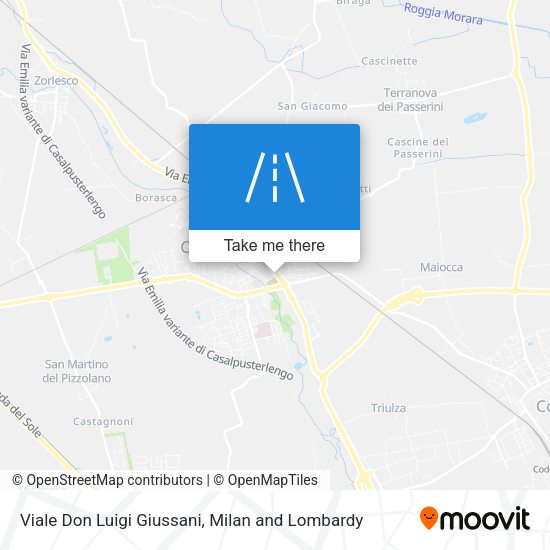 Viale Don Luigi Giussani map