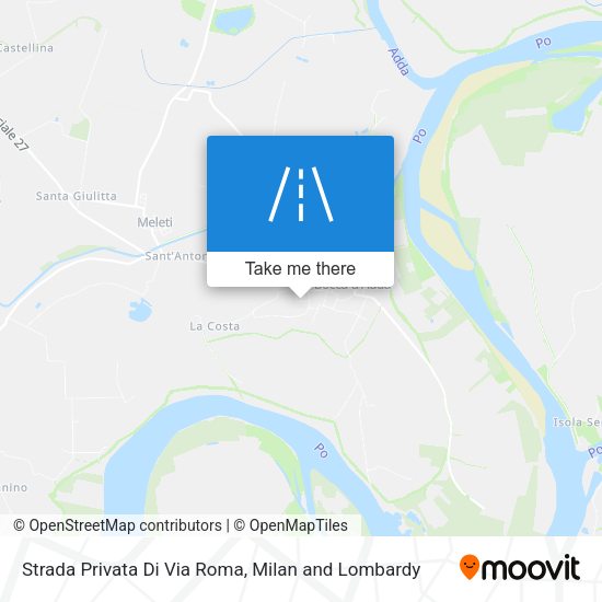 Strada Privata Di Via Roma map