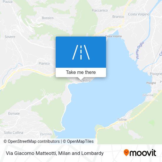 Via Giacomo Matteotti map