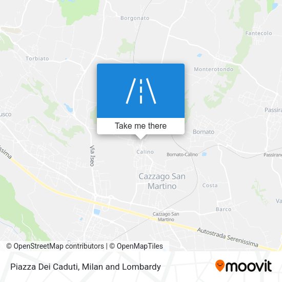 Piazza Dei Caduti map