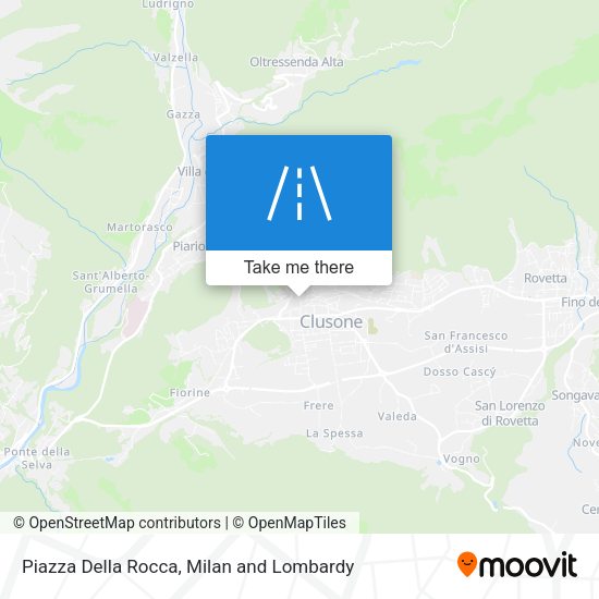 Piazza Della Rocca map