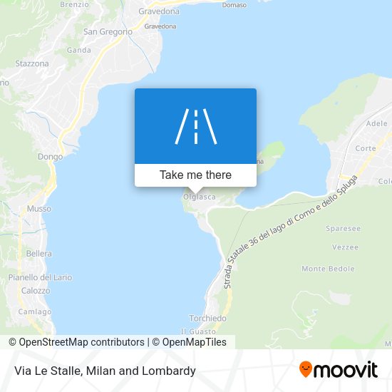 Via Le Stalle map