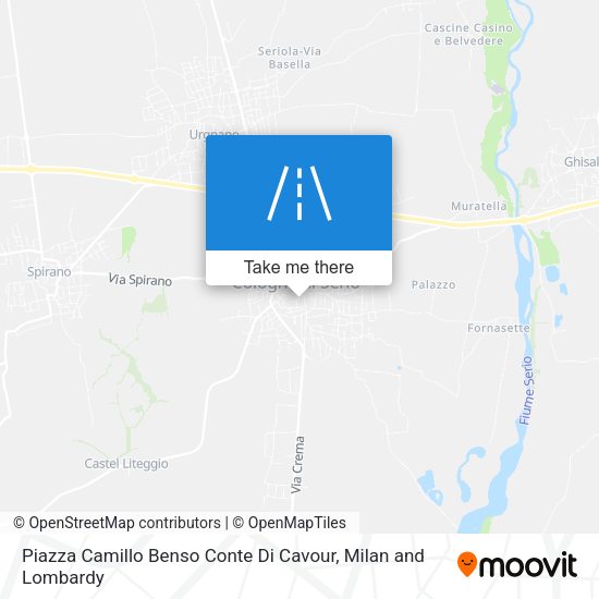 Piazza Camillo Benso Conte Di Cavour map