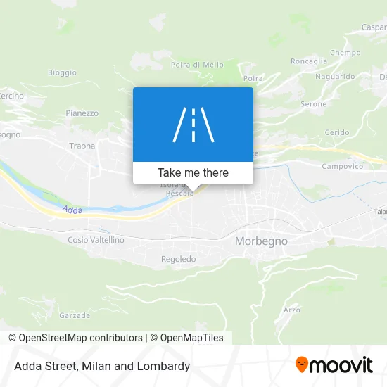 Adda Street map