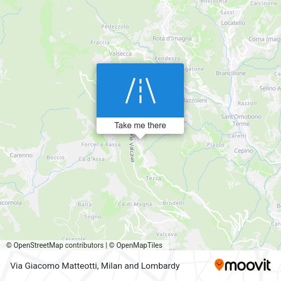 Via Giacomo Matteotti map