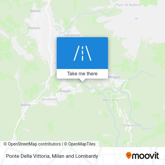 Ponte Della Vittoria map