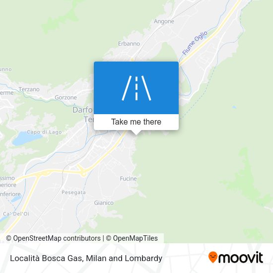 Località Bosca Gas map
