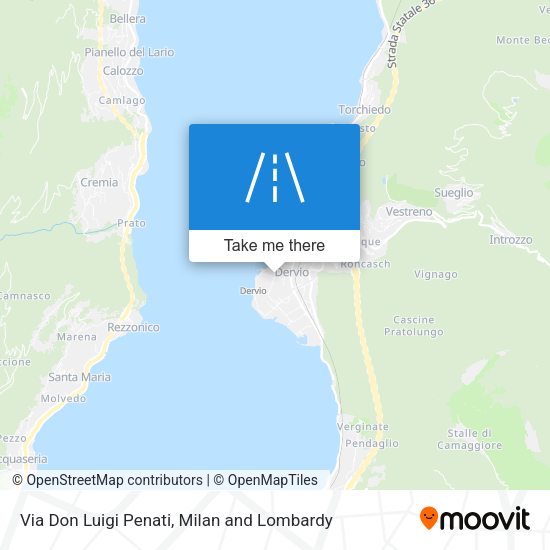 Via Don Luigi Penati map