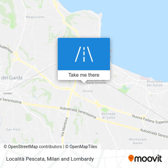 Località Pescata map