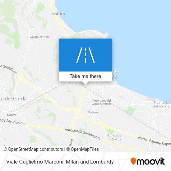 Viale Guglielmo Marconi map