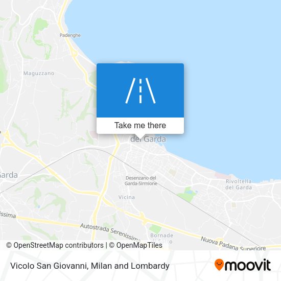 Vicolo San Giovanni map