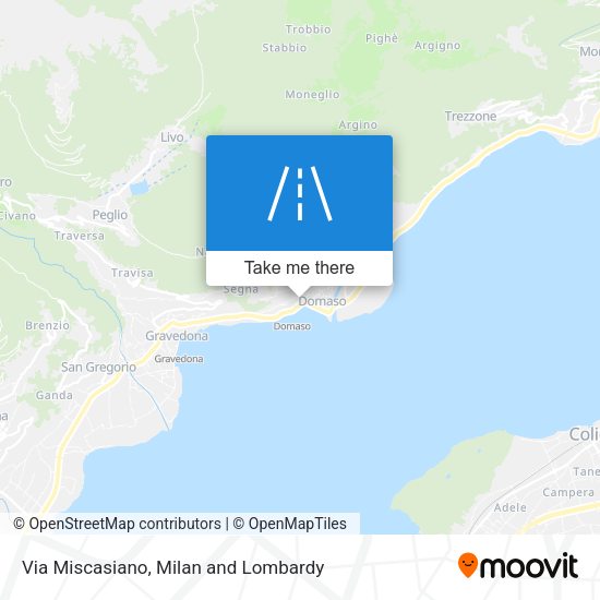 Via Miscasiano map