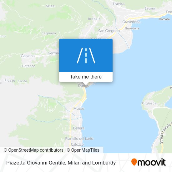 Piazetta Giovanni Gentile map