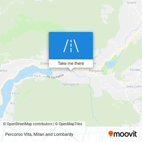 Percorso Vita map