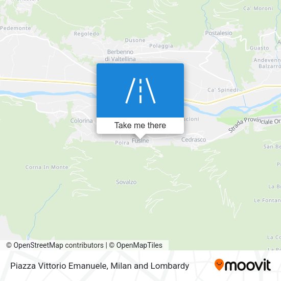 Piazza Vittorio Emanuele map