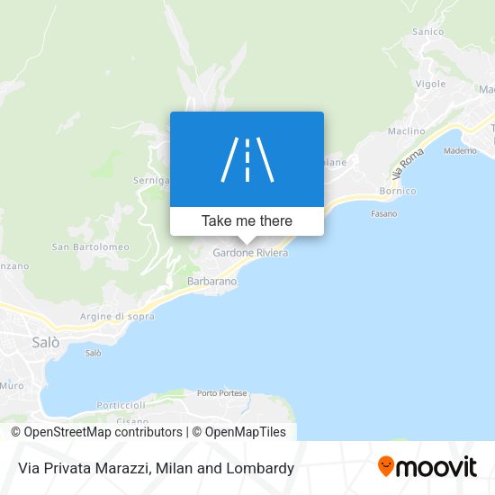 Via Privata Marazzi map