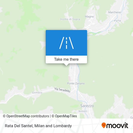 Rata Del Santel map