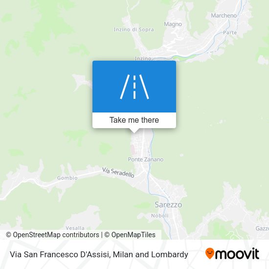Via San Francesco D'Assisi map