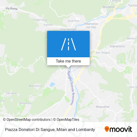 Piazza Donatori Di Sangue map