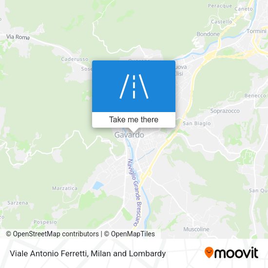 Viale Antonio Ferretti map