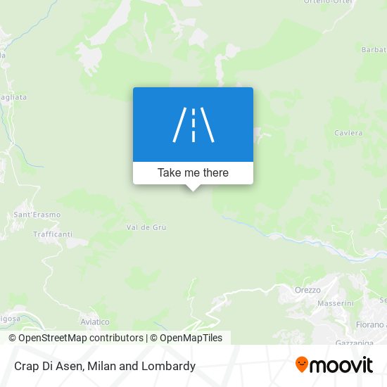 Crap Di Asen map
