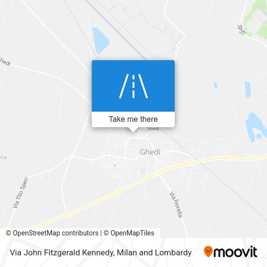 Via John Fitzgerald Kennedy map