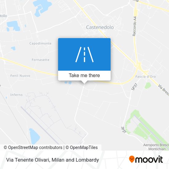Via Tenente Olivari map