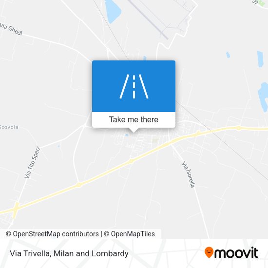 Via Trivella map